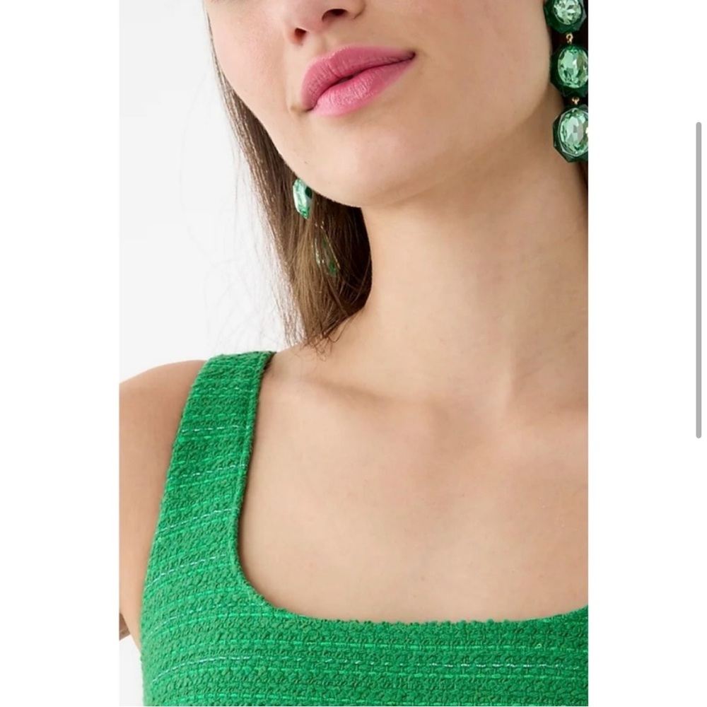 J.Crew Tweed Sequined Mini Shift Dress Size 4 - Picture 3 of 15